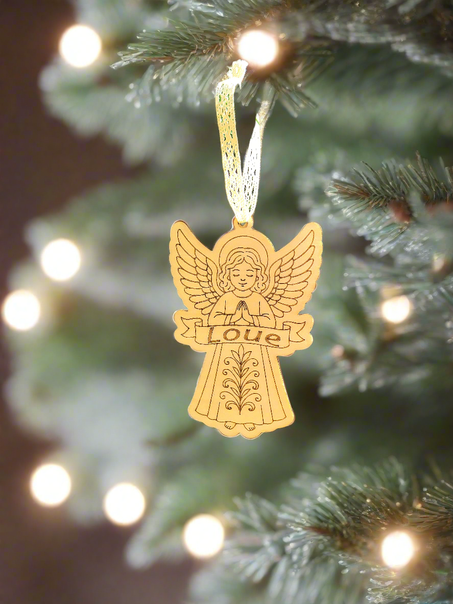 Personalized Angel Ornament