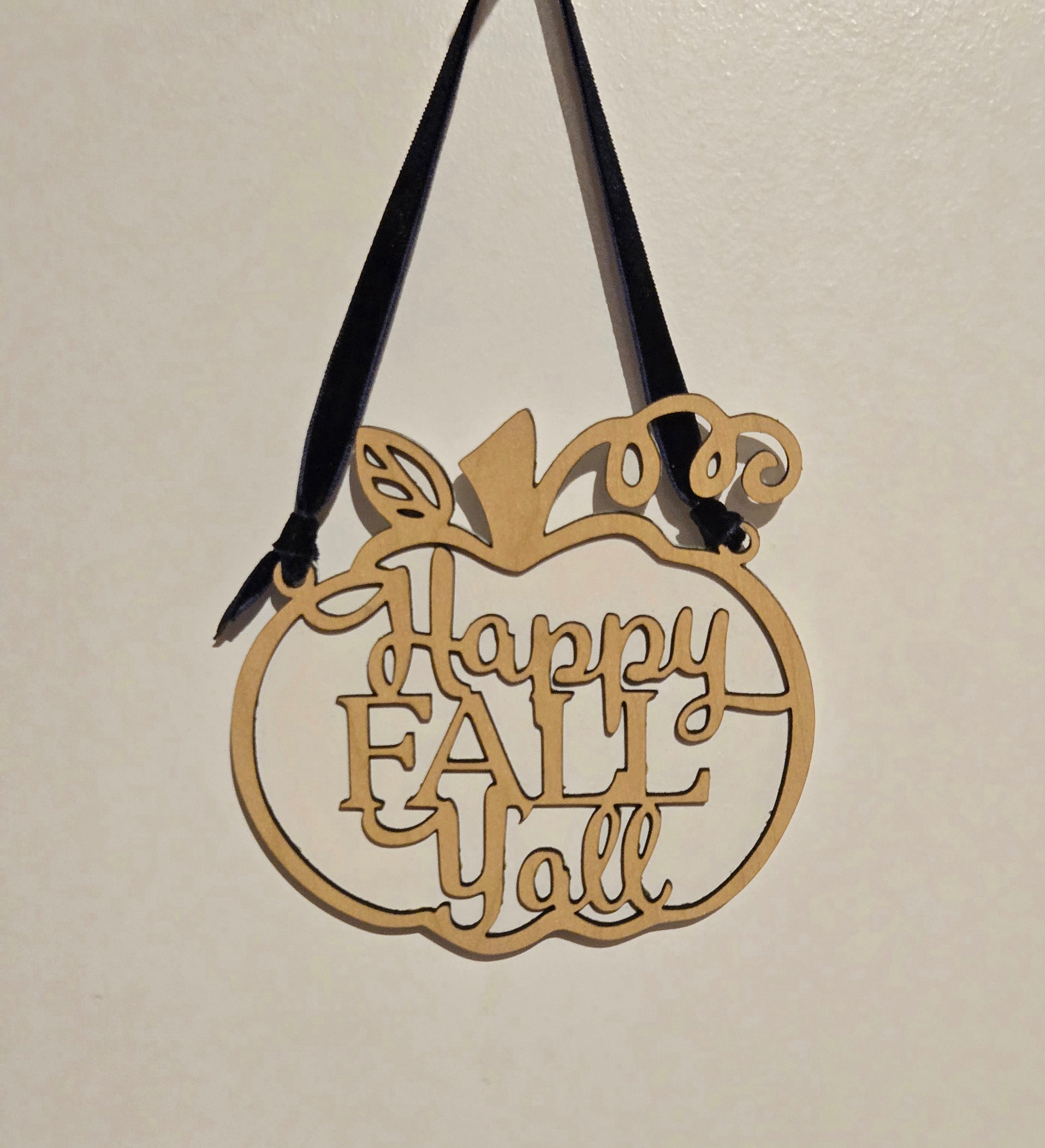 Fall Decor - Happy Fall Y'all Sign