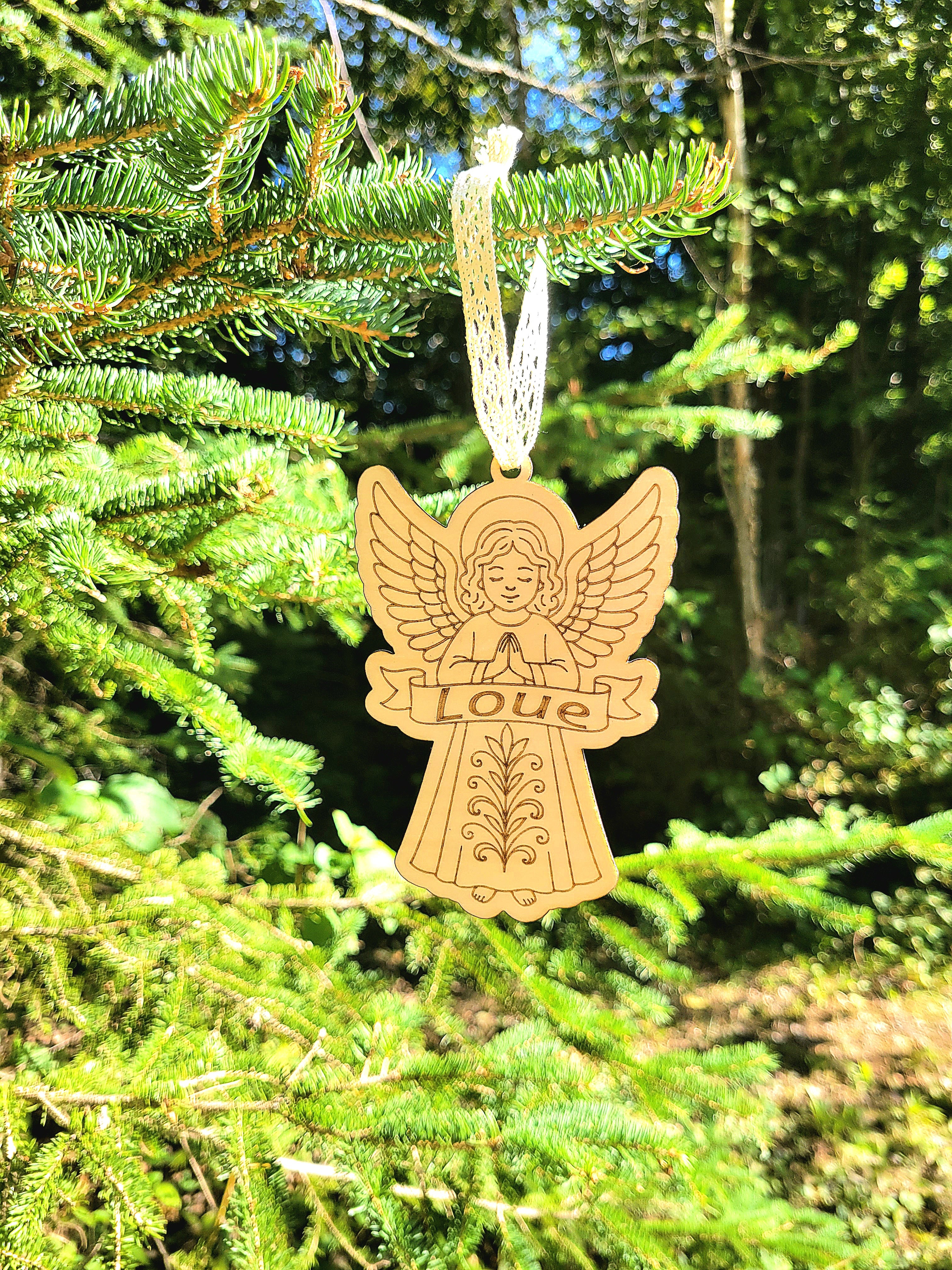 Personalized Angel Ornament