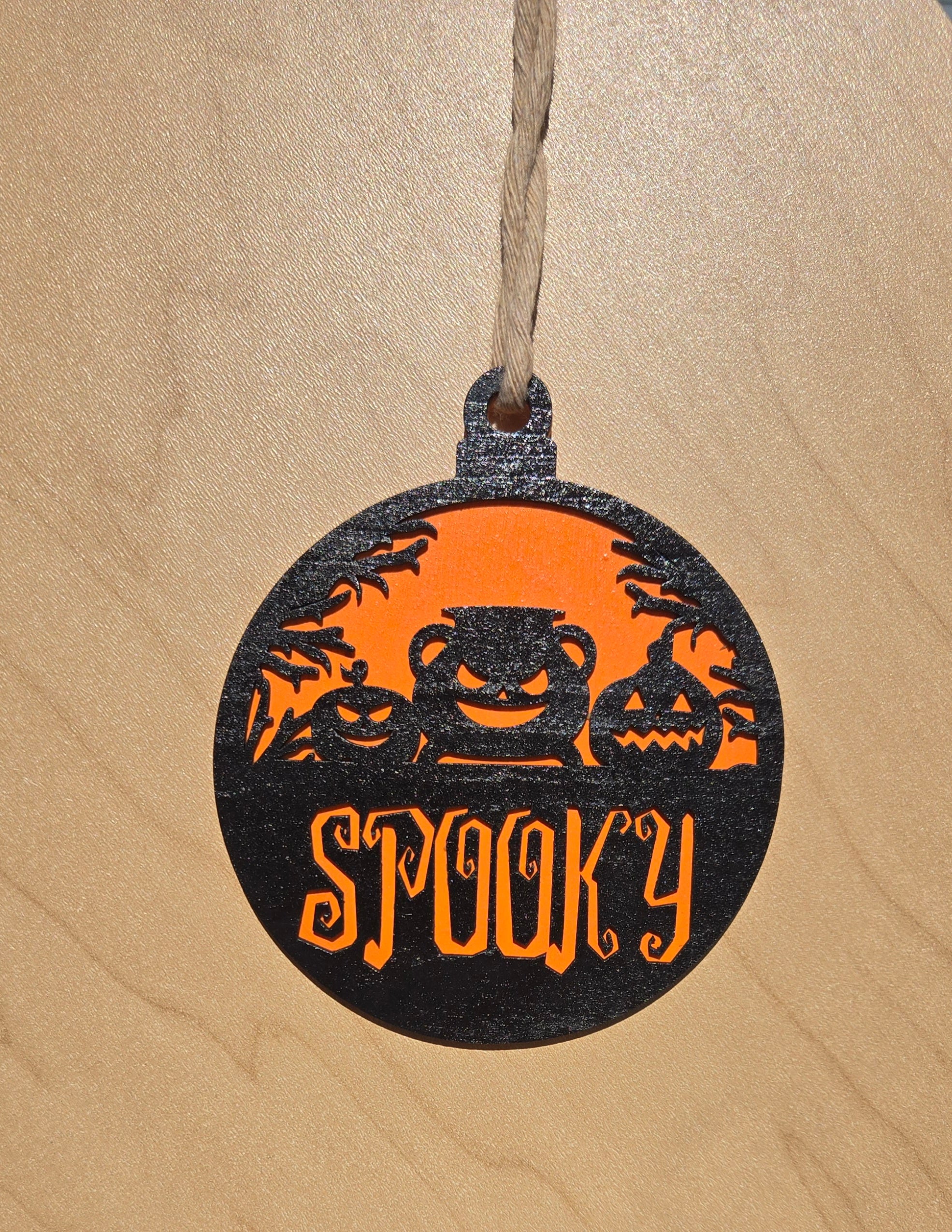 Spooky Pumpkin Halloween Decor